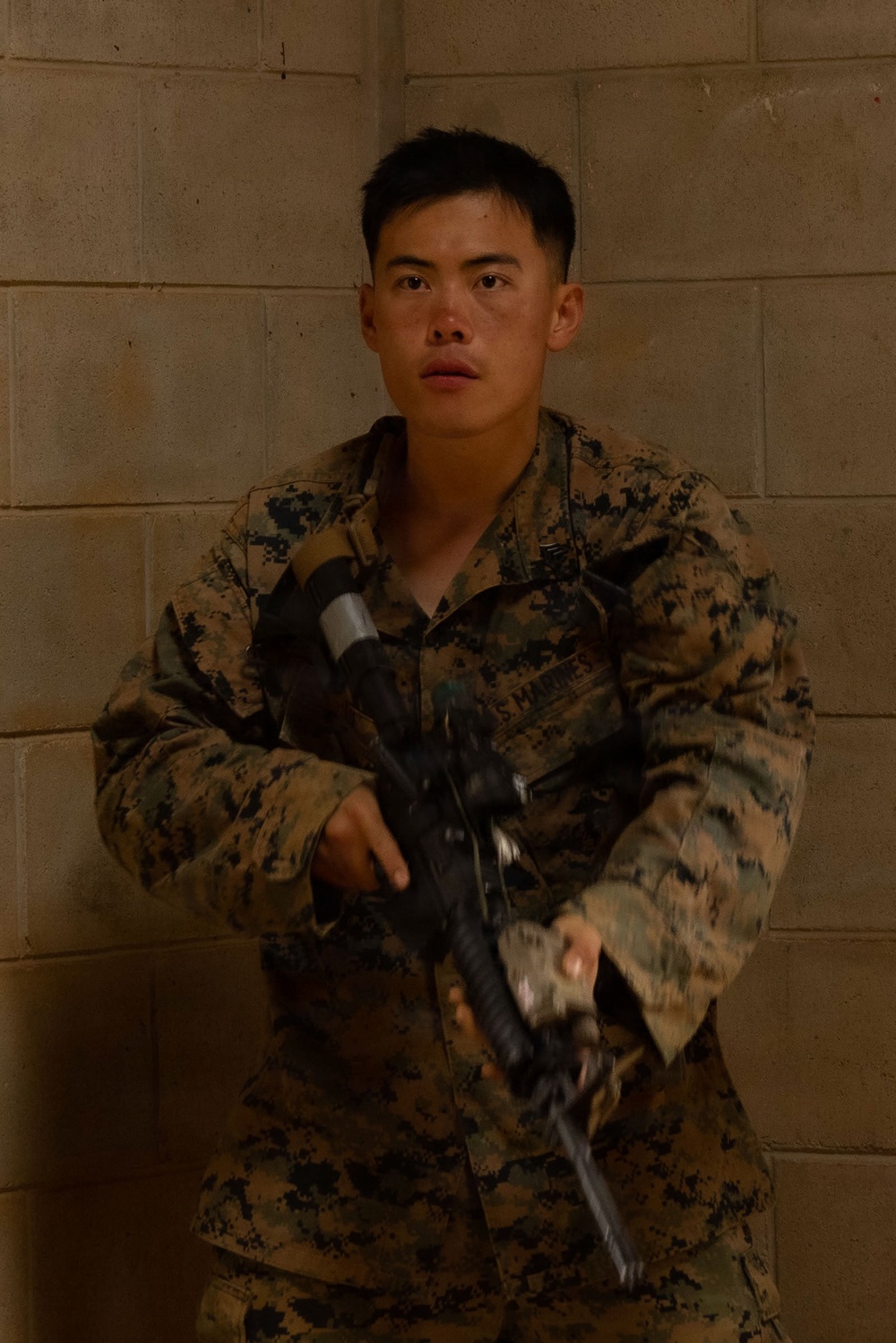 U.S. Marines participate in COMMSTRAT Field Training Exercise