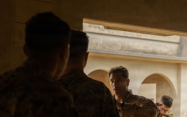 U.S. Marines participate in COMMSTRAT Field Training Exercise