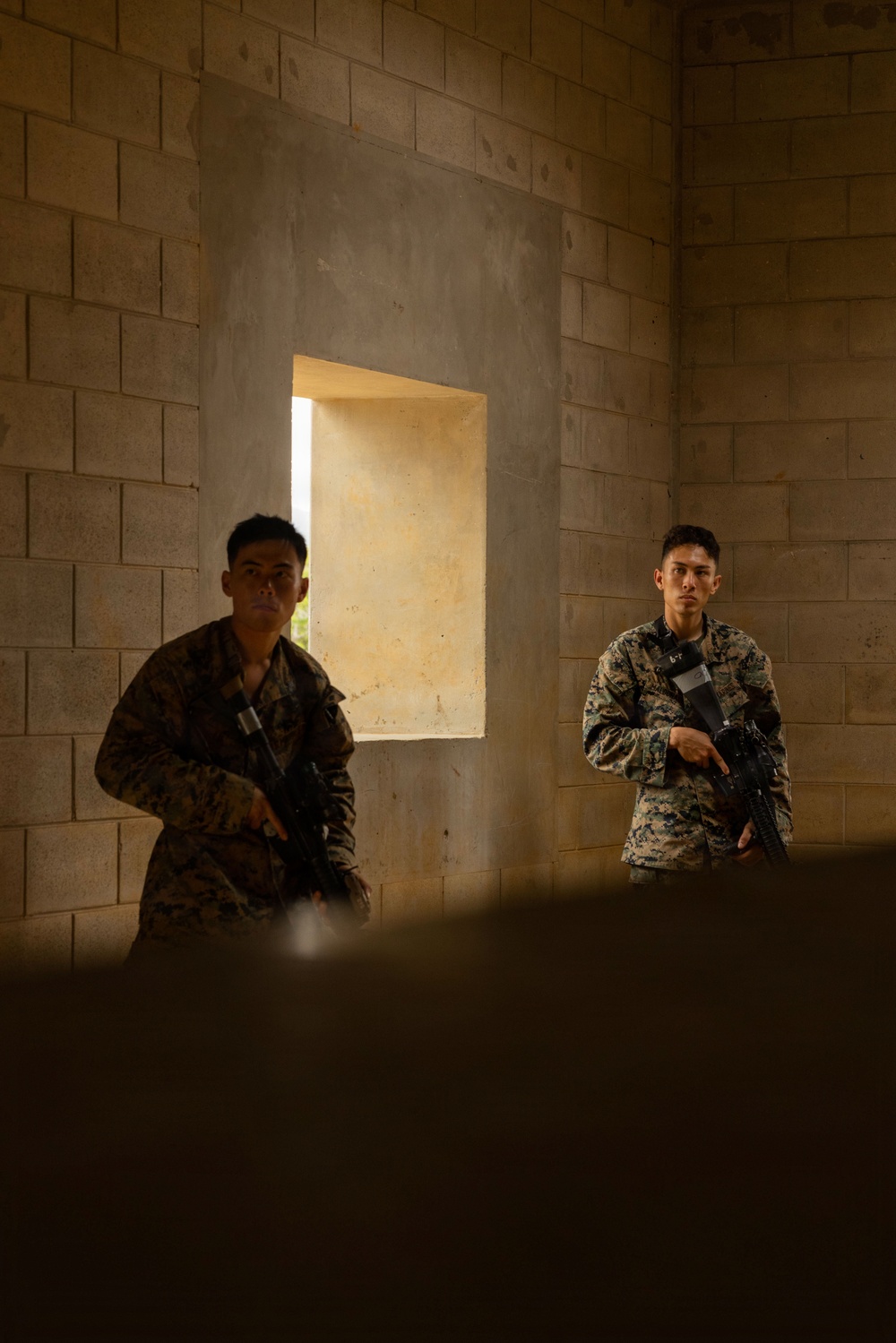 U.S. Marines participate in COMMSTRAT Field Training Exercise