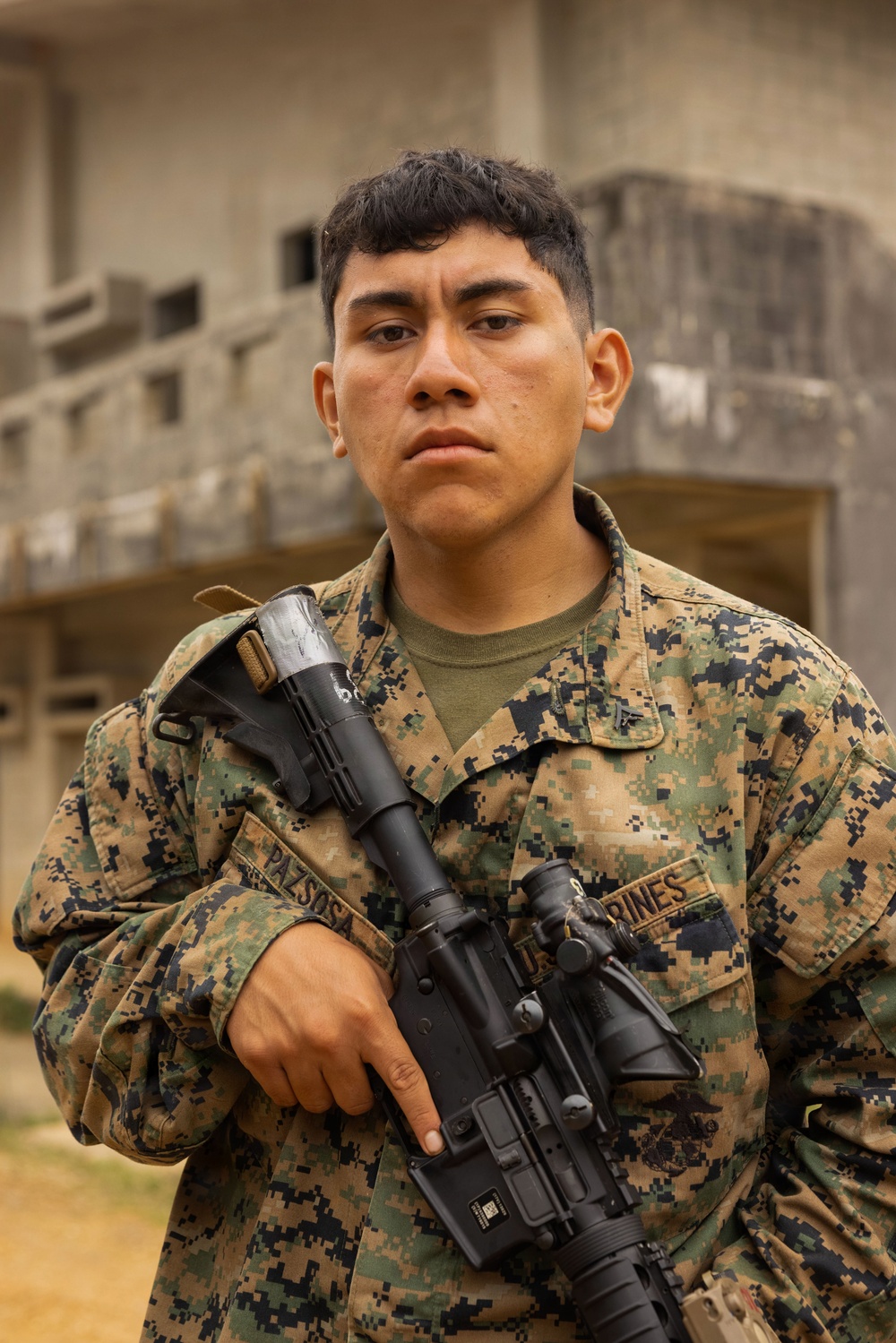 U.S. Marines participate in COMMSTRAT Field Training Exercise