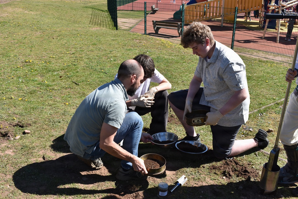 Ramstein Students Become Environmental Detectives for a Day