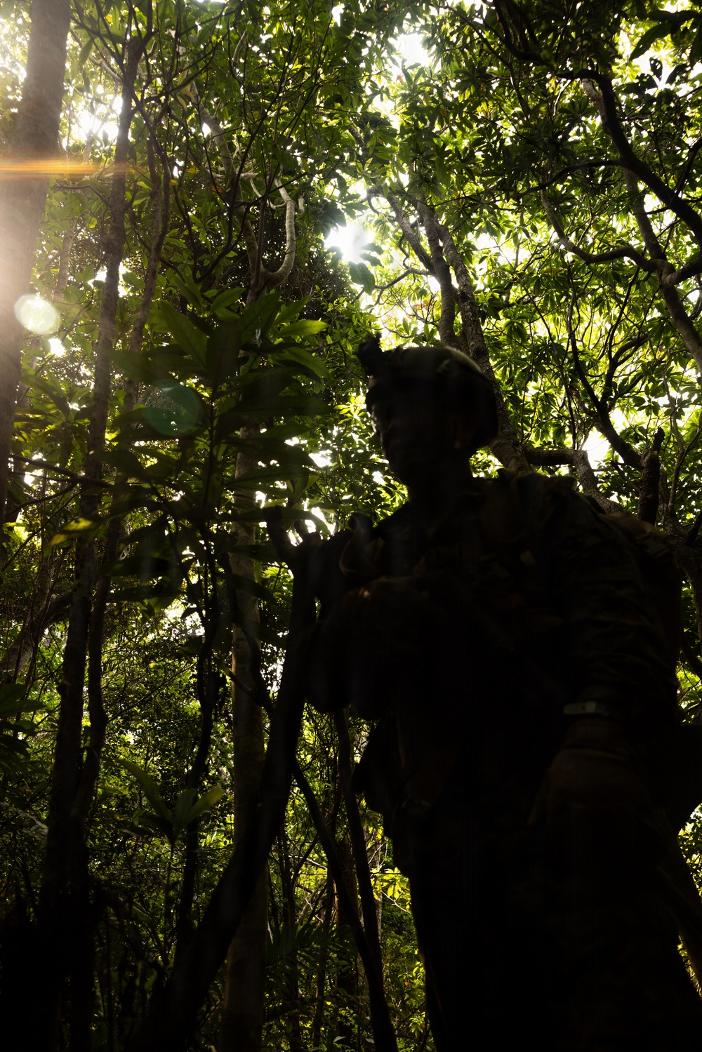 U.S. Marines with 4th Marine Regiment Conduct Patrol Training