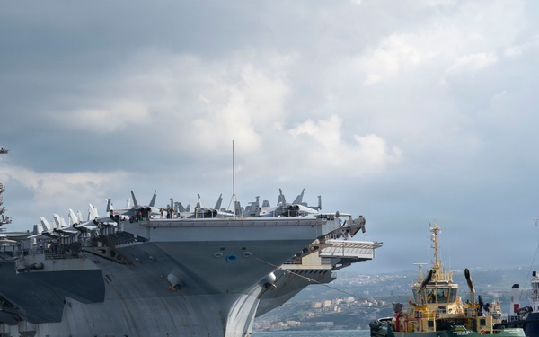 USS Gerald R. Ford Arrives at NSA Souda Bay