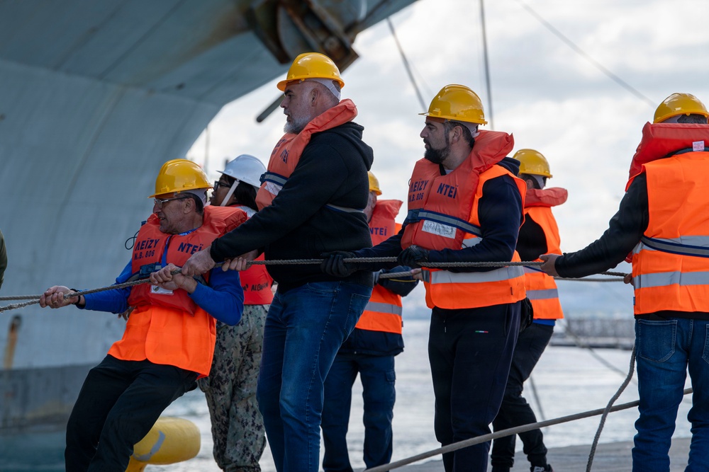 USS Gerald R. Ford Arrives at NSA Souda Bay