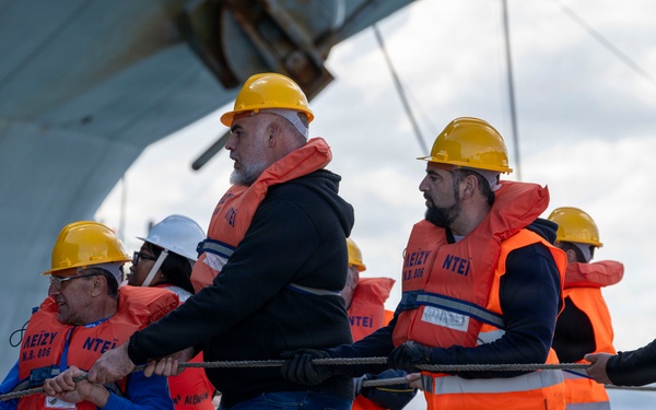 USS Gerald R. Ford Arrives at NSA Souda Bay