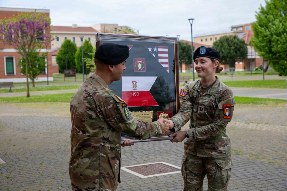 Honoring the past, leading the future: SETAF-AF holds change of command ceremony