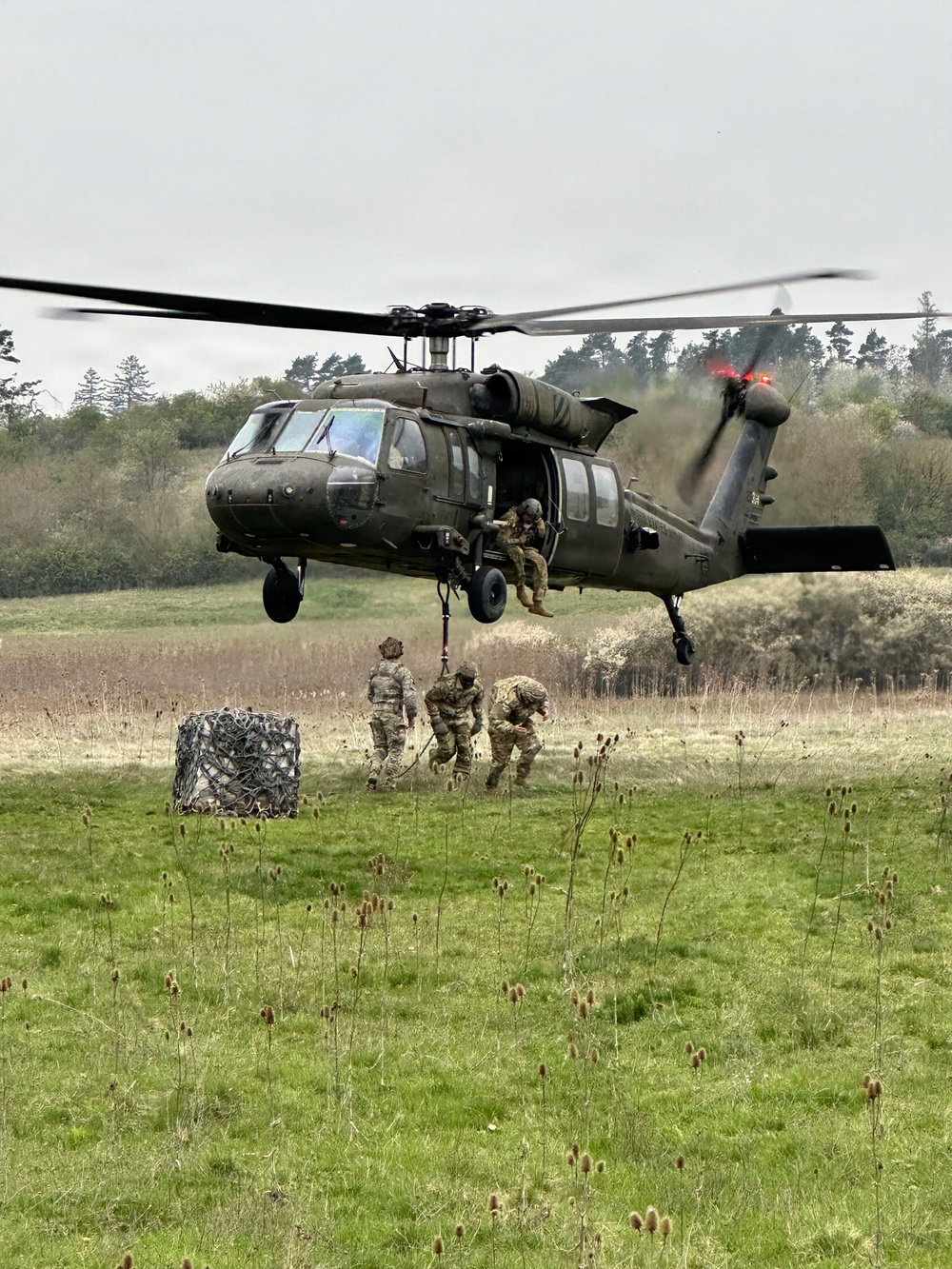 TF Workhorse trains on 5K Cargo Net