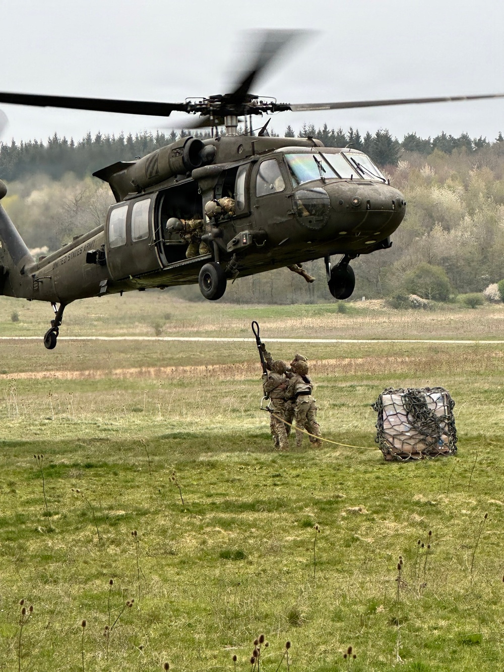 TF Workhorse trains on 5K Cargo Net