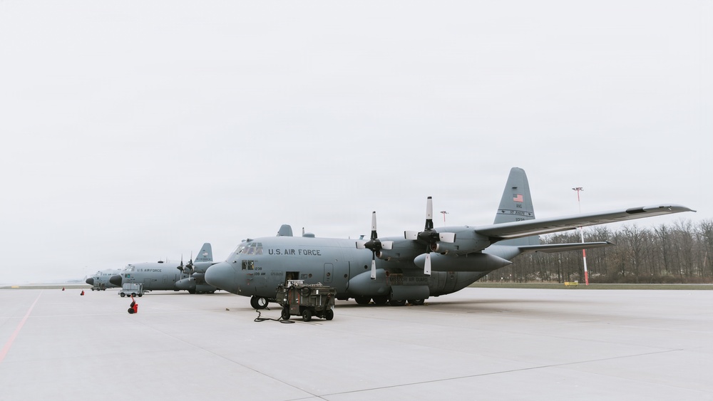 Airmen conduct a Basic Post-Flight Inspection
