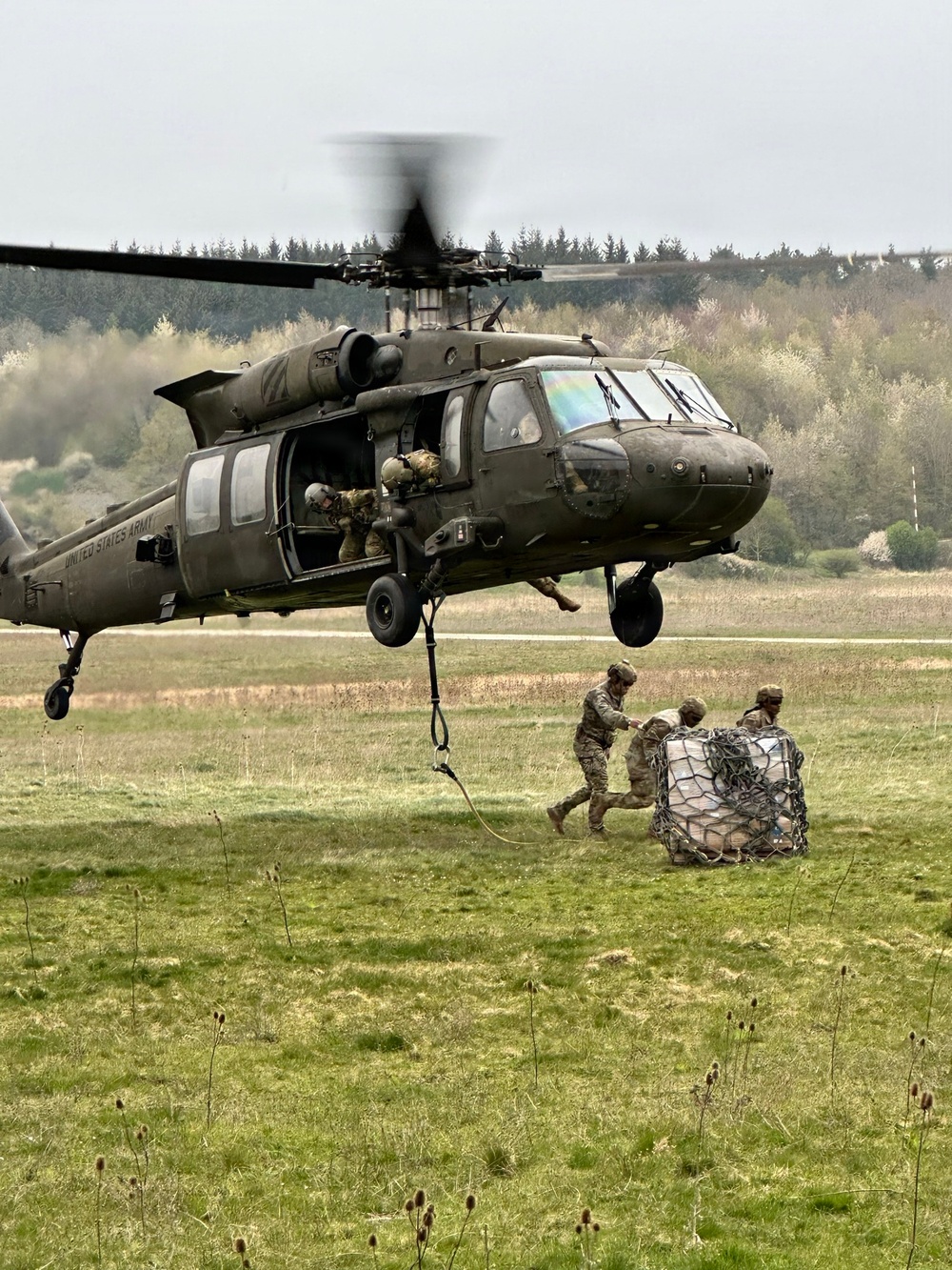 TF Workhorse trains on 5K Cargo Net