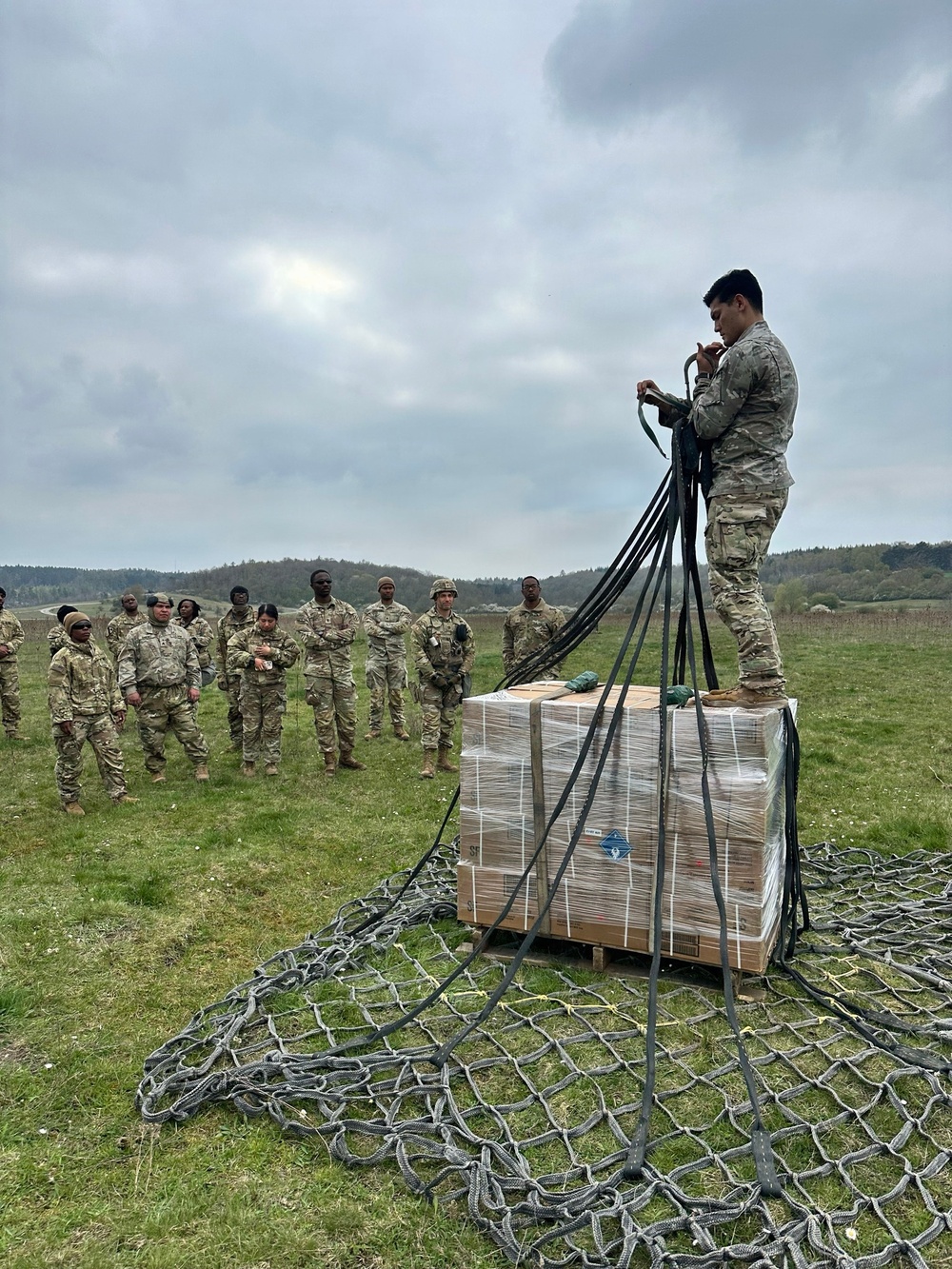 TF Workhorse trains on 5K Cargo Net