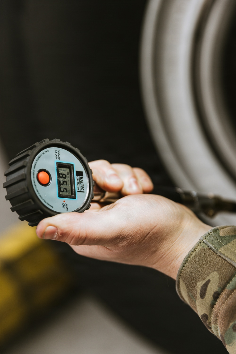 Airmen conduct a Basic Post-Flight Inspection