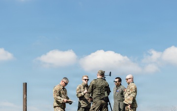 C-130H Hercules execute a drop for Hussar Saber 26-1