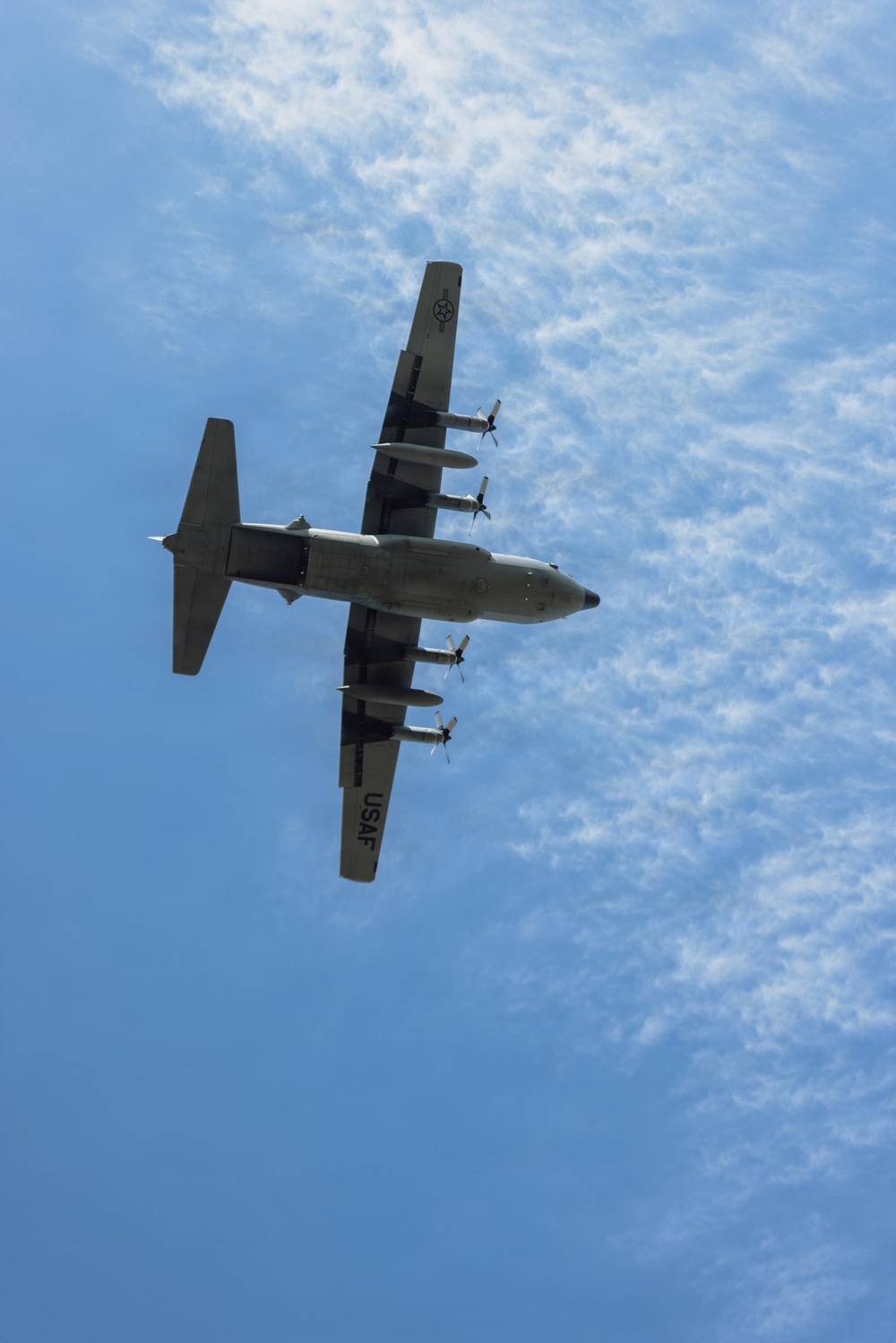 C-130H Hercules execute a drop for Hussar Saber 26-1