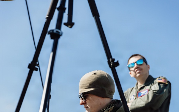 C-130H Hercules execute a drop for Hussar Saber 26-1