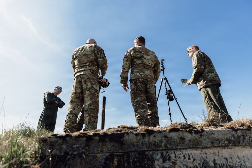 C-130H Hercules execute a drop for Hussar Saber 26-1