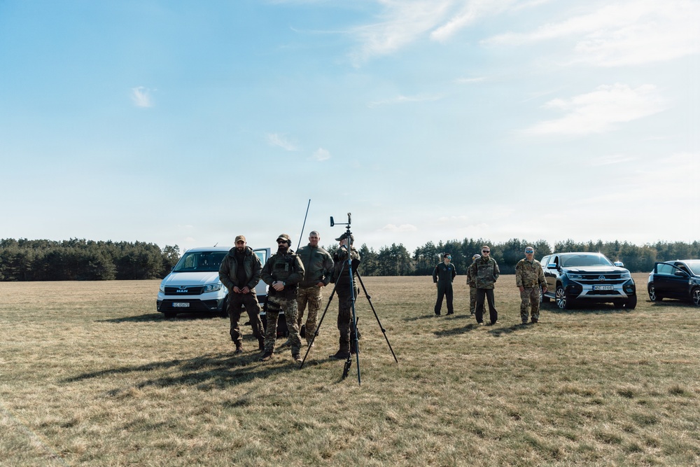 C-130H Hercules execute a drop for Hussar Saber 26-1