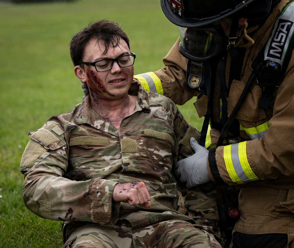 Major Accident Response Exercise: Fire Protection Triage