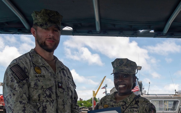 MA2 Nance Reenlistment