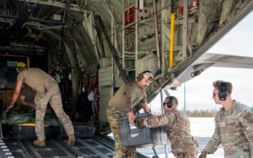 374 AW delivers essential supplies after Typhoon Sinlaku