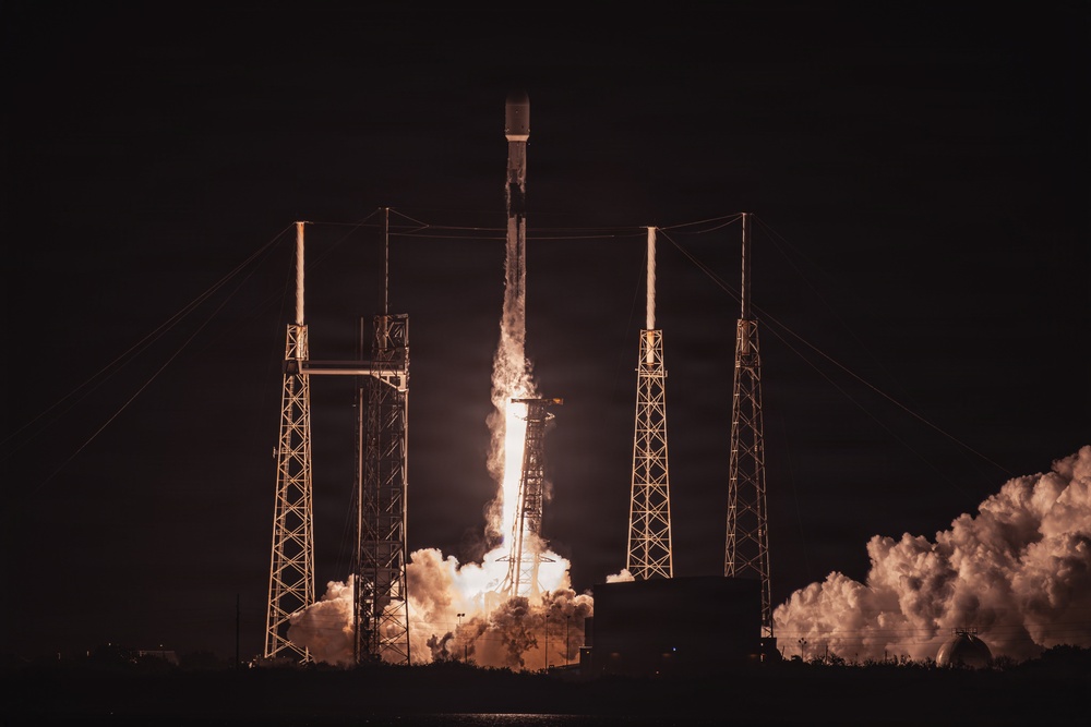 GPS III-8 Mission Launches from Cape Canaveral Space Force Station