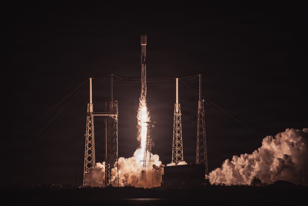GPS III-8 Mission Launches from Cape Canaveral Space Force Station