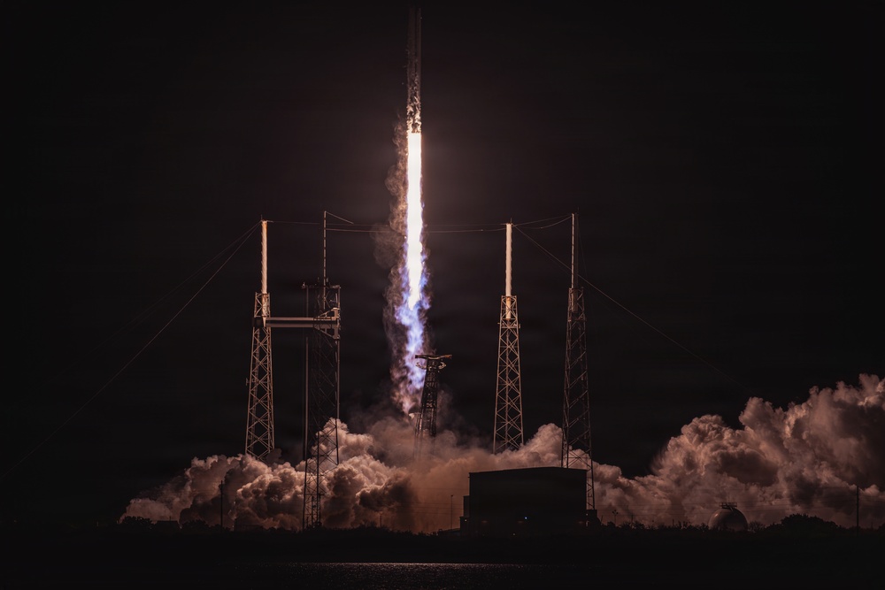 GPS III-8 Mission Launches from Cape Canaveral Space Force Station