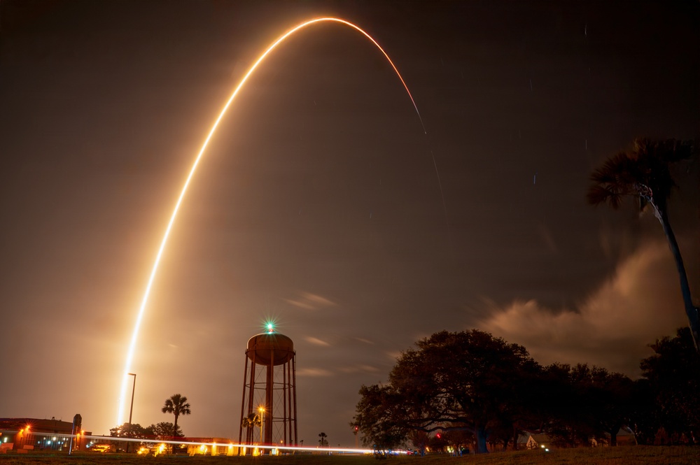 GPS III-8 Mission Launches from Cape Canaveral Space Force Station