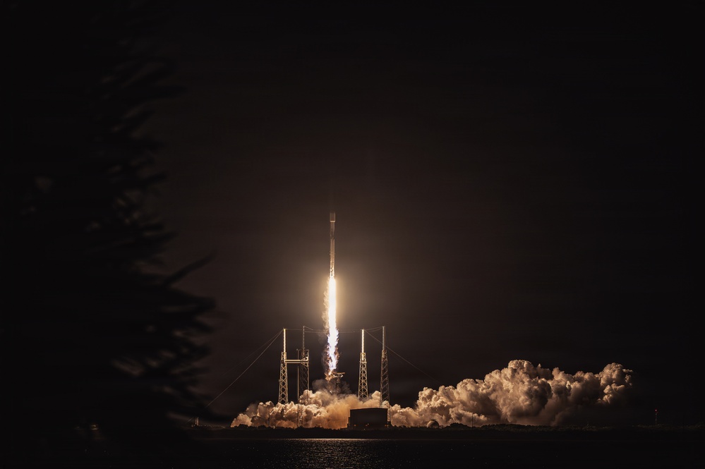 GPS III-8 Mission Launches from Cape Canaveral Space Force Station