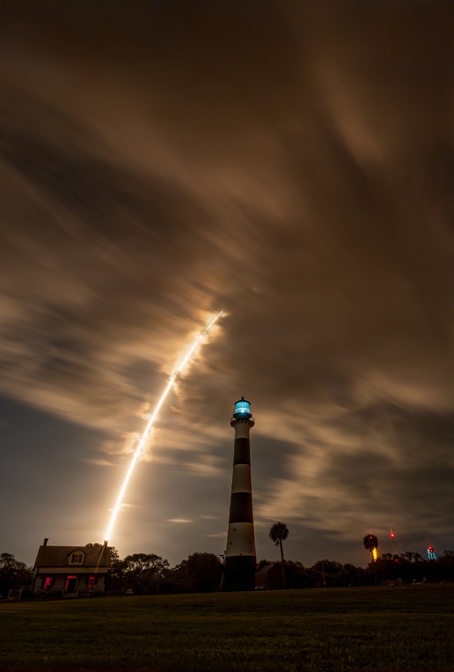 GPS III-8 Mission Launches from Cape Canaveral Space Force Station