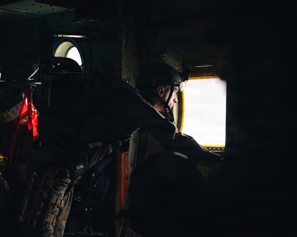 Polish Allies jump from a 139th Airlift Wing C-130H Hercules