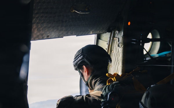 Polish Allies jump from a 139th Airlift Wing C-130H Hercules