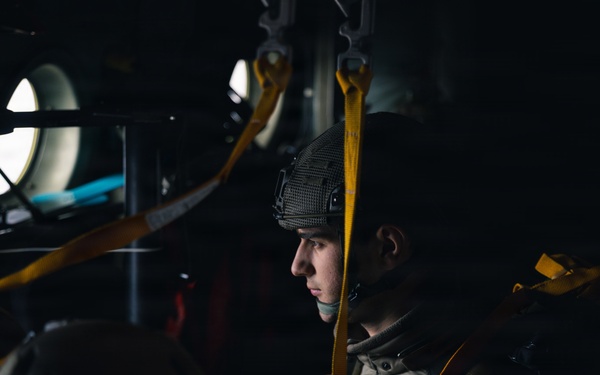 Polish Allies jump from a 139th Airlift Wing C-130H Hercules