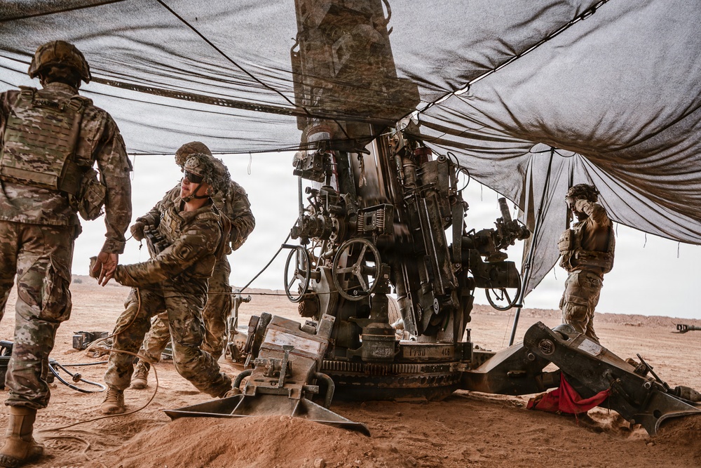 African Lion 26: 4-319 AFAR Soldiers execute table VI qualifications