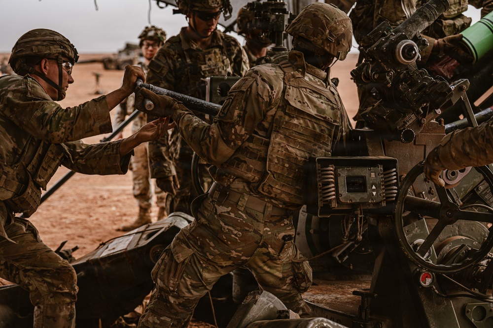 African Lion 26: 4-319 AFAR Soldiers execute table VI qualifications