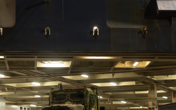 2nd DSB Offloads and Transports Ground and Logistical Equipment in preparation for exercise Aurora