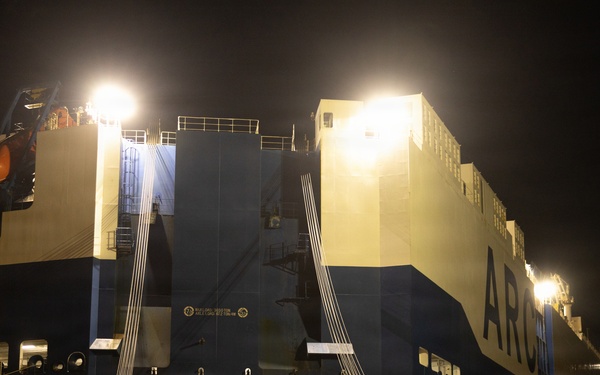 2nd DSB Offloads and Transports Ground and Logistical Equipment in preparation for exercise Aurora