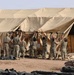 US Soldiers establish a theater operations center during African Lion 26