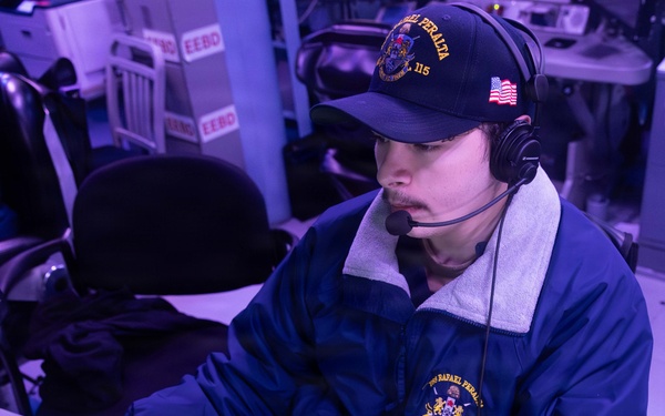 USS Rafael Peralta (DDG 115) Sailors conduct Daily Operations