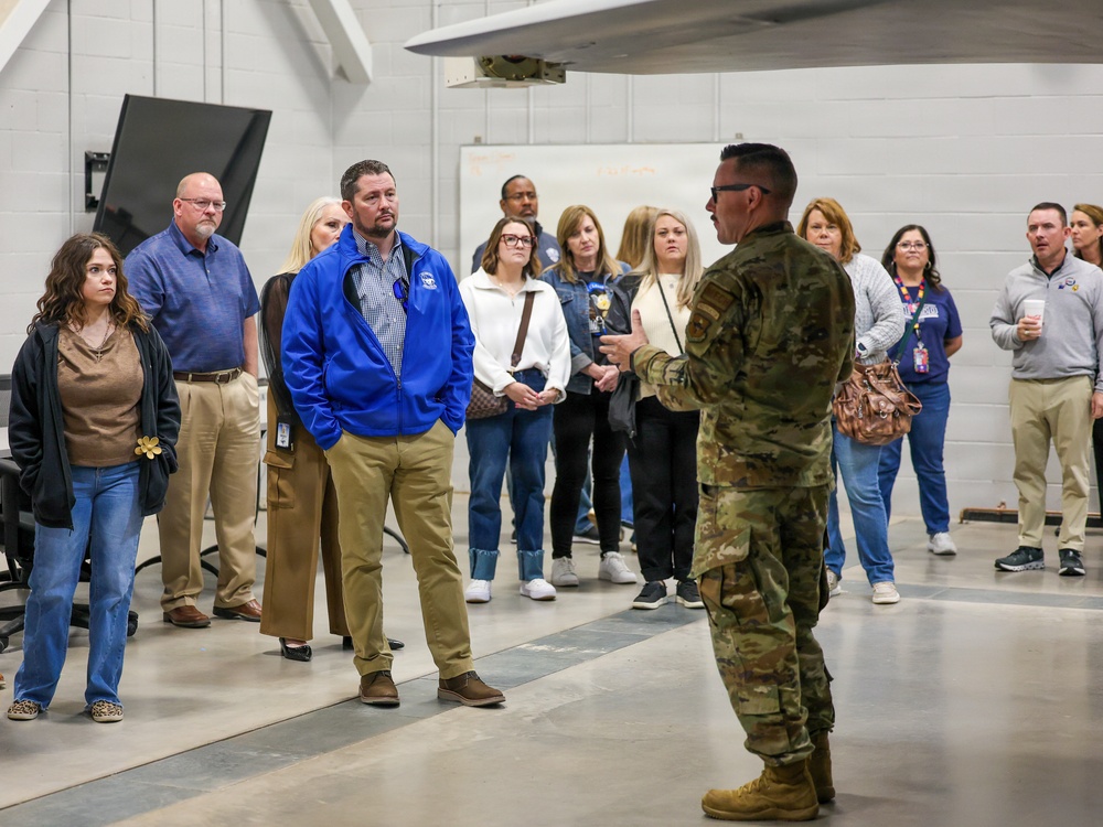 Local School Administrators Explore Sheppard AFB’s Training Mission