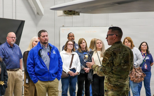 Local School Administrators Explore Sheppard AFB’s Training Mission