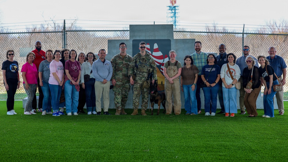 Local School Administrators Explore Sheppard AFB’s Training Mission