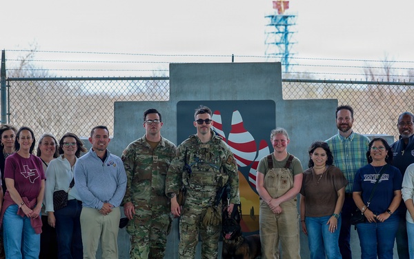 Local School Administrators Explore Sheppard AFB’s Training Mission