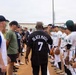 MAG-36 Marines compete with local university students in baseball