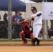 MAG-36 Marines compete with local university students in baseball