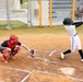 MAG-36 Marines compete with local university students in baseball