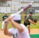 MAG-36 Marines compete with local university students in baseball