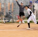 MAG-36 Marines compete with local university students in baseball