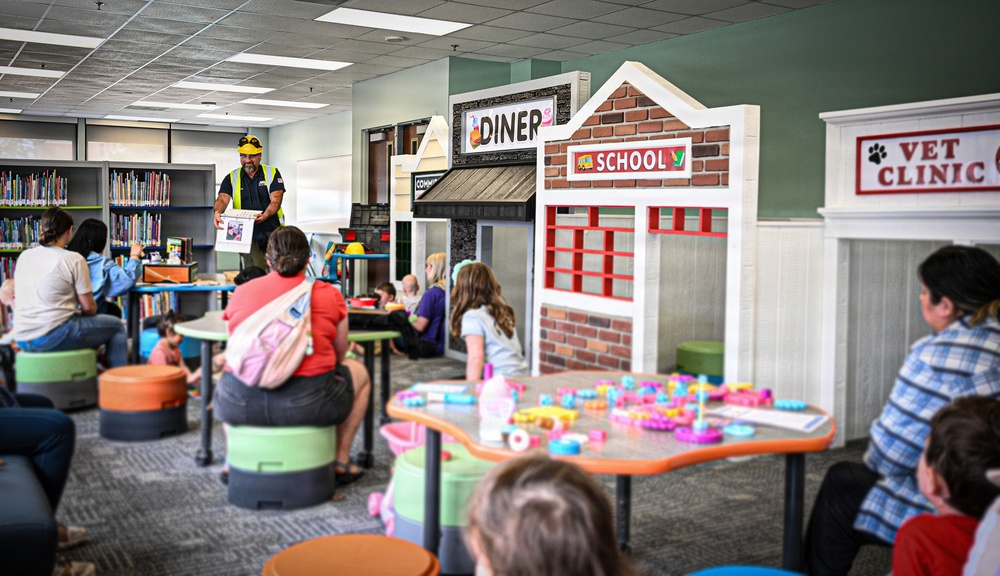 MWR Library Reopening Brings Stories, Dance and Smiles to Naval Station Great Lakes