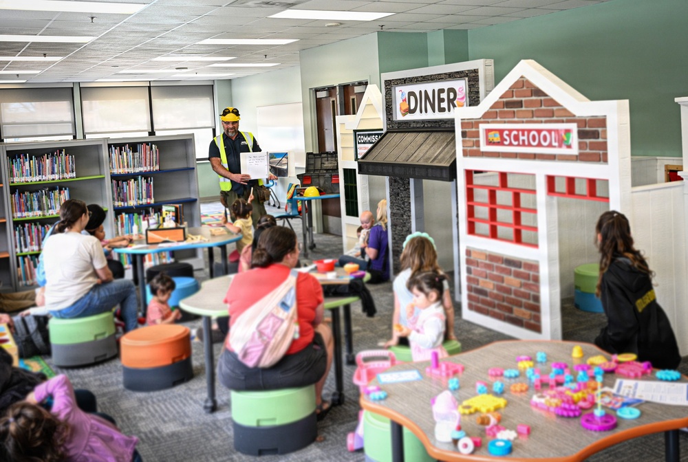 MWR Library Reopening Brings Stories, Dance and Smiles to Naval Station Great Lakes